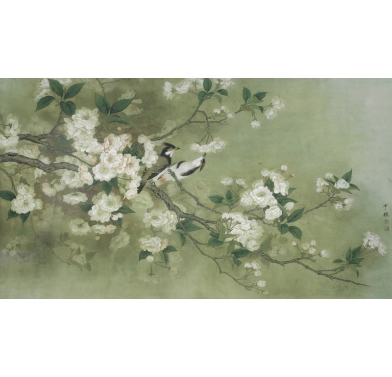 Whispers Of Spring, 72" L x 48" W, Fabric