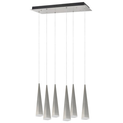 6 - Light LED Cluster Pendant