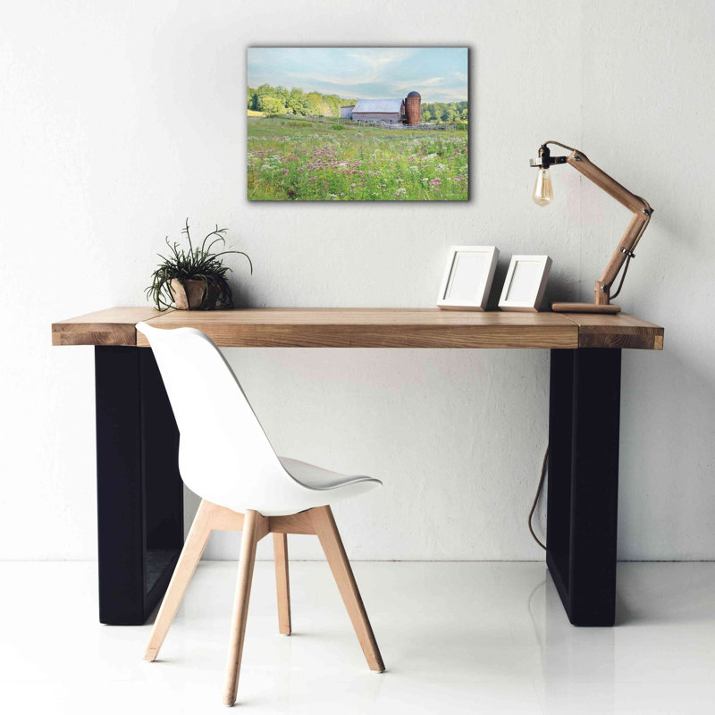 «Summer on the Farm» par Lori Deiter, estampe numérique sur toile, H 18 po x l 26 po x P 0,75 po