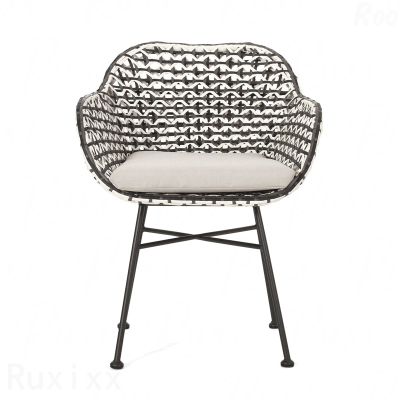 Ensemble de fauteuils d'extérieur 2 pièces