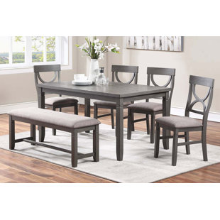 Dining Table with Chair and Bench Kitchen & Dining Room Sets You'll ...