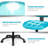 Albreda Modern Computer Task Chair with Adjustable Height and Swivel Casters-186607045