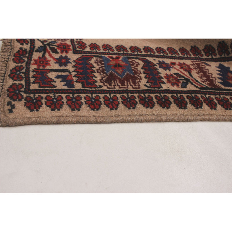 Isolde One-of-a-Kind 6'11" X 9'9" New Age Wool Area Rug in Tan