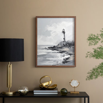 NAUTICAL Series Dxxviii, reproduction encadrée - bois massif