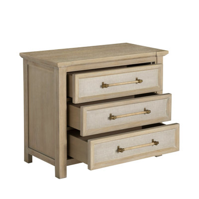 Table de chevet 3 tiroirs Astwood