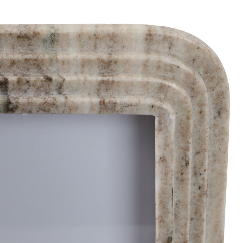 Sagebrook Home 5X7 Duval Marble Photo Frame, 5" x 7"