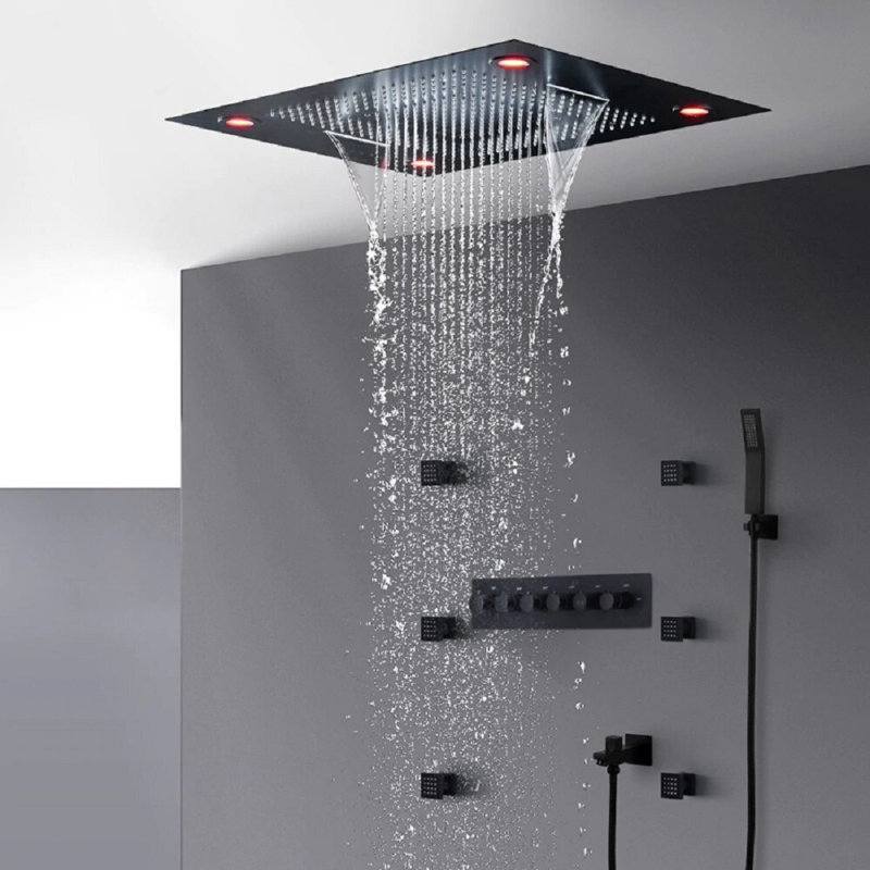 Ensemble de douche à DEL Texas