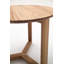 Pamela Solid Wood Three Leg Coffee Table