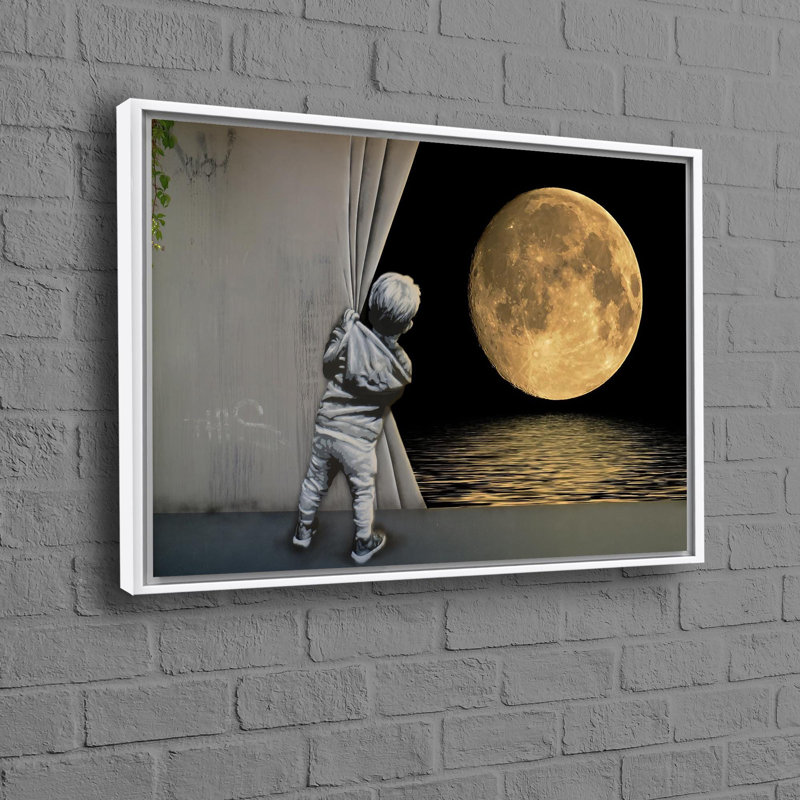 1 Piece Wall Art on Canvas, 20 cm H x 30 cm W, Framed Print without Mat, White