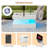 Modern Coffee Table with Storage for Living Room 