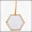 Miroir hexagonal Harlan, un miroir mural élégant et polyvalent pour votre maison-1085616327