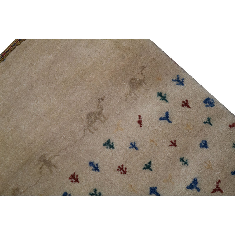 Hand-Knotted High-Quality Gold Area Rug