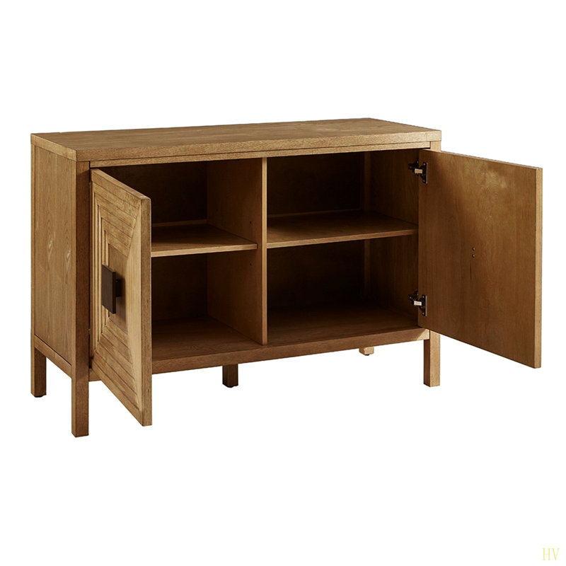 Armoire d'appoint 2 portes avec tablettes réglables