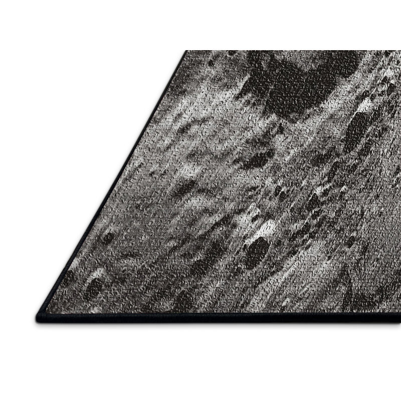 Tapis gris Moon and Stars 24, Rectangle 2 pi x 5 pi