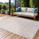 Tapis intérieur / extérieur beige Waikiki