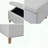 Rectangular Soft Close Storage Bench with Grey Finish