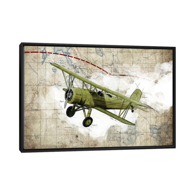 «Biplane II», impression sur toile