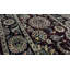 Manchuria Oriental Hand-Knotted Wool Wine/Black Rug