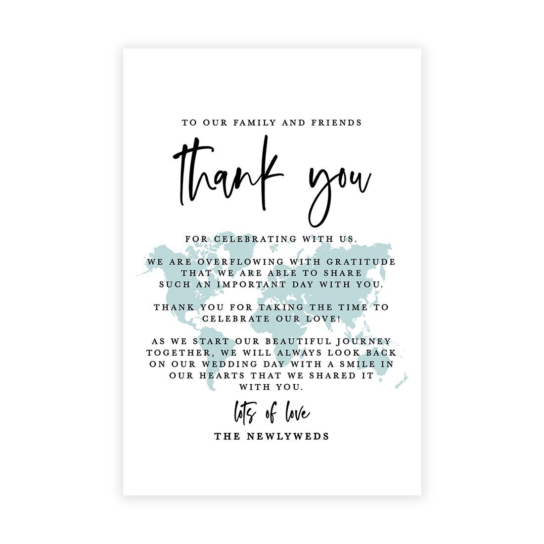 Koyal Wholesale Thank You for Celebrating with US Favor Tags Navy Blue Watercolor Cardstock Gift Tags with Bakers 100-pk, White