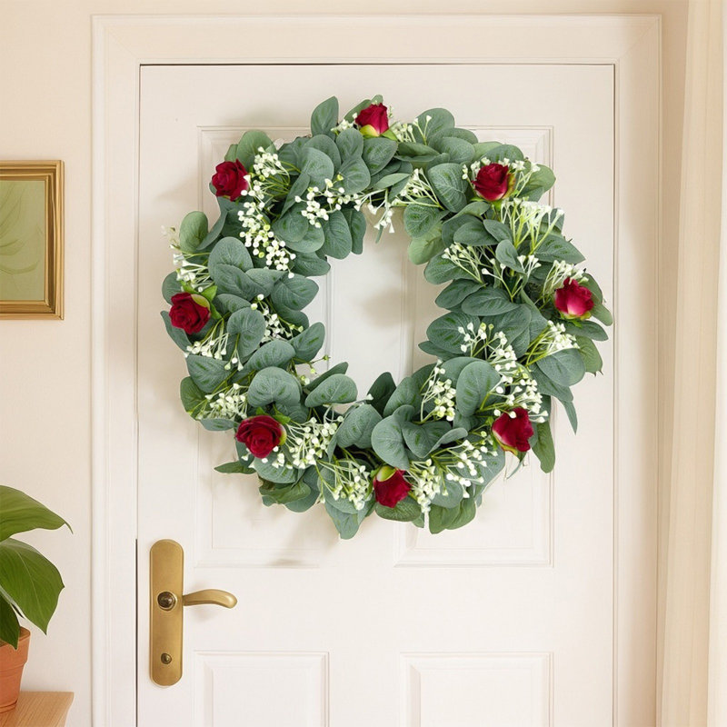 Simulé couronne de fleurs décorer des guirlandes de fleurs au printemps et en été Décorer des fenêtres ou des portes de cour Guirlandes de fleurs artificielles décoration de mariage