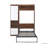 Murphy Bed Wall Bed With Cabinet-107507773