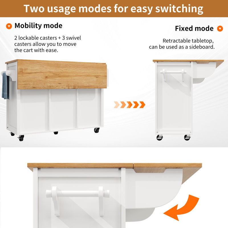 Wood Kitchen Island