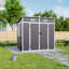 PP/Aluminum Alloy Outdoor Tool Shed