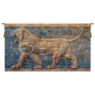 Belgian Loom Woven Cotton Blend Wall Hanging
