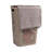  60L Slim Laundry Hamper, Clothes Basket, Lid, Ventilated, Plastic, 17.25"L x 13.75"W x 23.5"H, 2-Pack-102445653