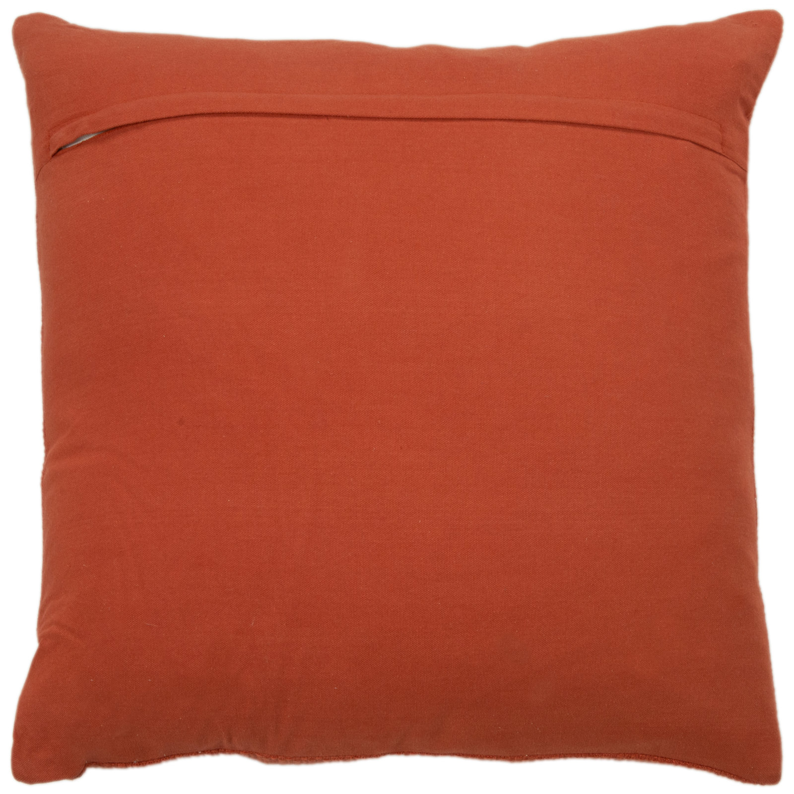 Brocka Textured Cotton Throw Pillow, Red