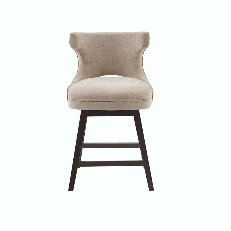 Tabouret de comptoir pivotant, Café noir
