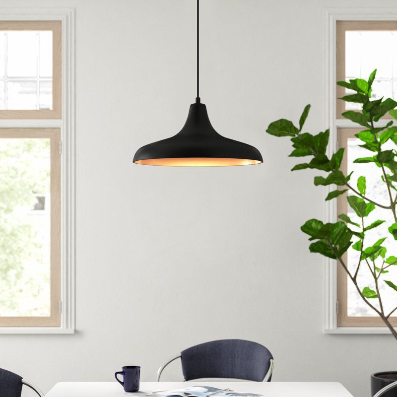 Curtis 1 - Light Dome Pendant, Matt Black