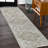 Macknair Bohemian Medallion Low-Pile Machine-Washable Cream/Brown/Green Rug-1381525697
