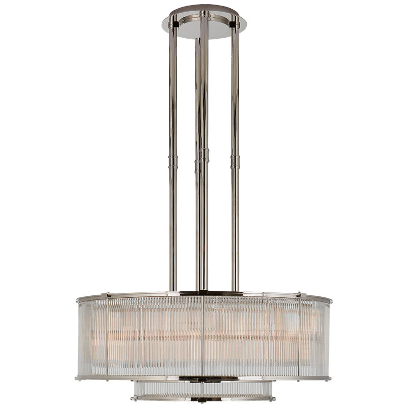 Ralph Lauren Allen 20 - Light Chandelier, Polished Nickel