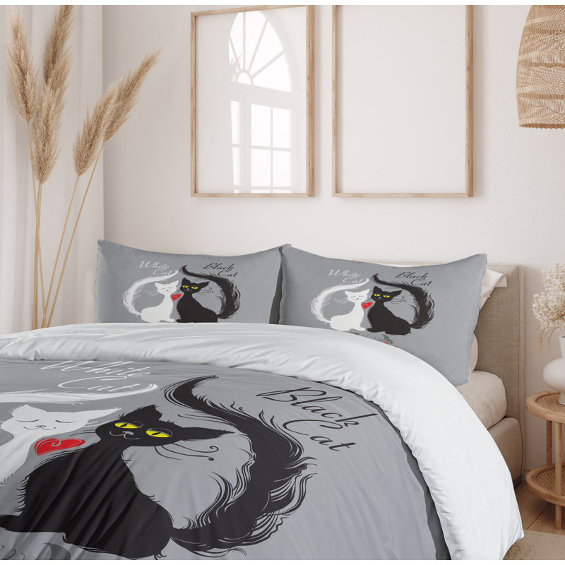 No Duvet Cover, California King Duvet Cover + 2 Standard Shams