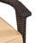 2 Brown Club Chairs - Pe & Iron Created, Waterproof Fabric Equipped, Finish Accented, 27.63 In. Depth, 27.54 Width, 32.76 Height, 24.21 Lb Weight -like , Frame, Cloth Seat D X W H, Each, 59.92 Package