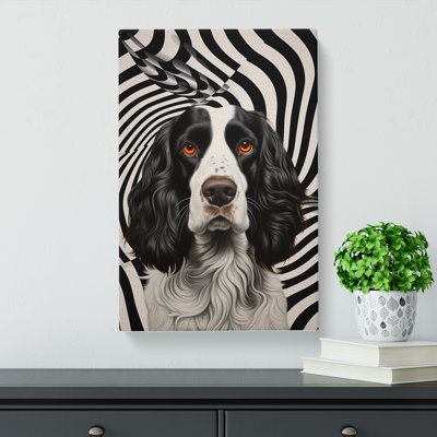 English Springer Spaniel Op No.2 - Wrapped Canvas