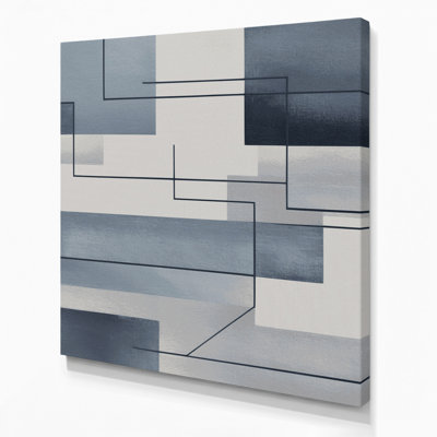 Minimalisme 48, art mural sur toile verte