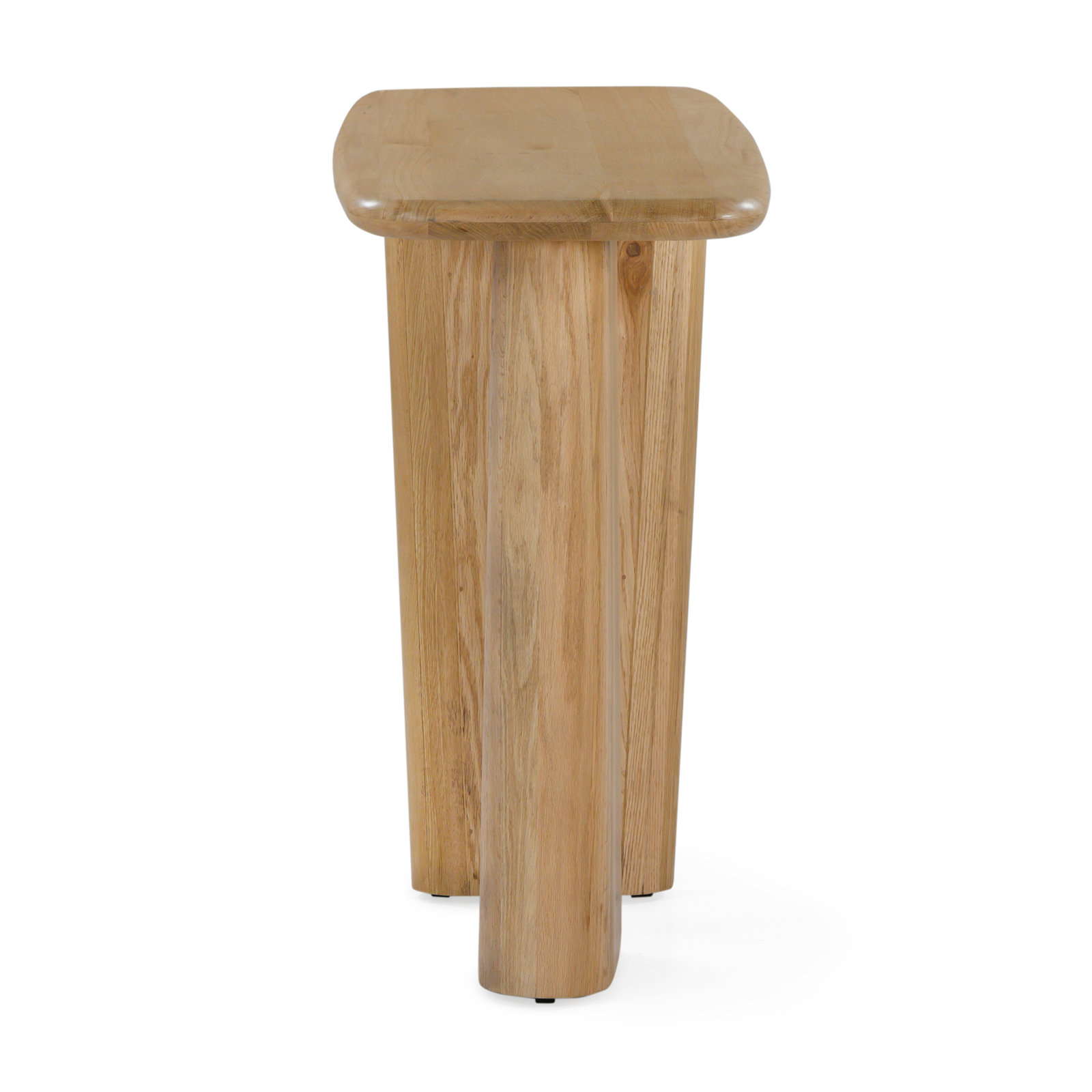 Daily 52" Console Table, Natural Wood