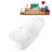 67" x 32" Freestanding Soaking Solid Surface Bathtub