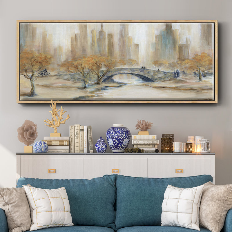 Central Park - toile encadrée, H 24 po x l 60 po