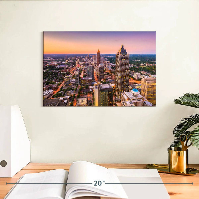 Skyline pastel Kavia Atlanta, H 8 po x l 12 po