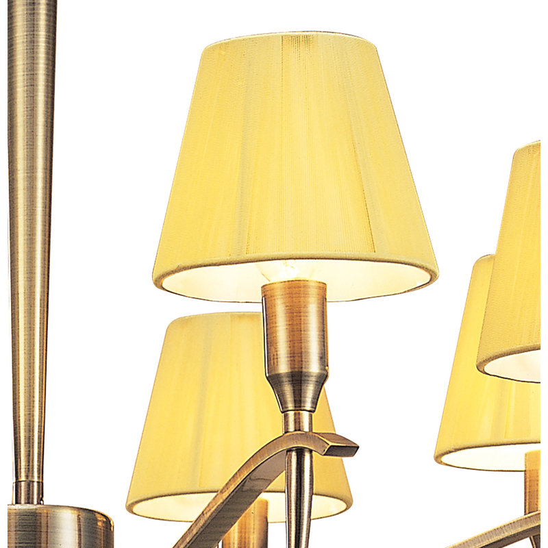Quade 8 - Light Shaded Chandelier