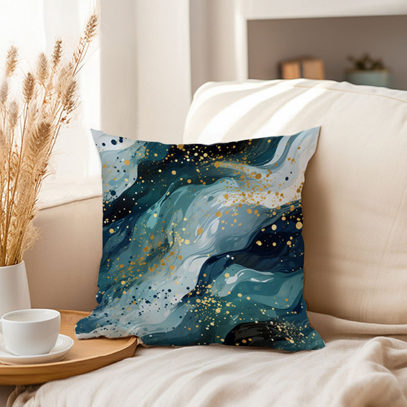 Abstract Flow Elegance V Modern, 18"H x 18"W