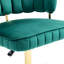Chaise de bureau, chaise d'ordinateur, chaise de travail pivotante avec roulettes-2134017451