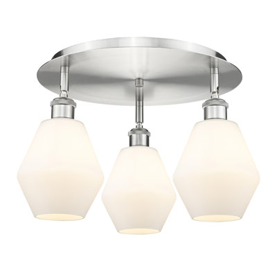 Amylea Glass Flush Mount