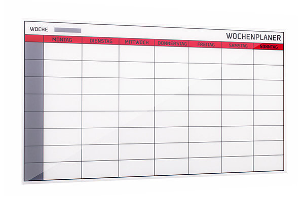 Magnetic Glass Bulletin Board