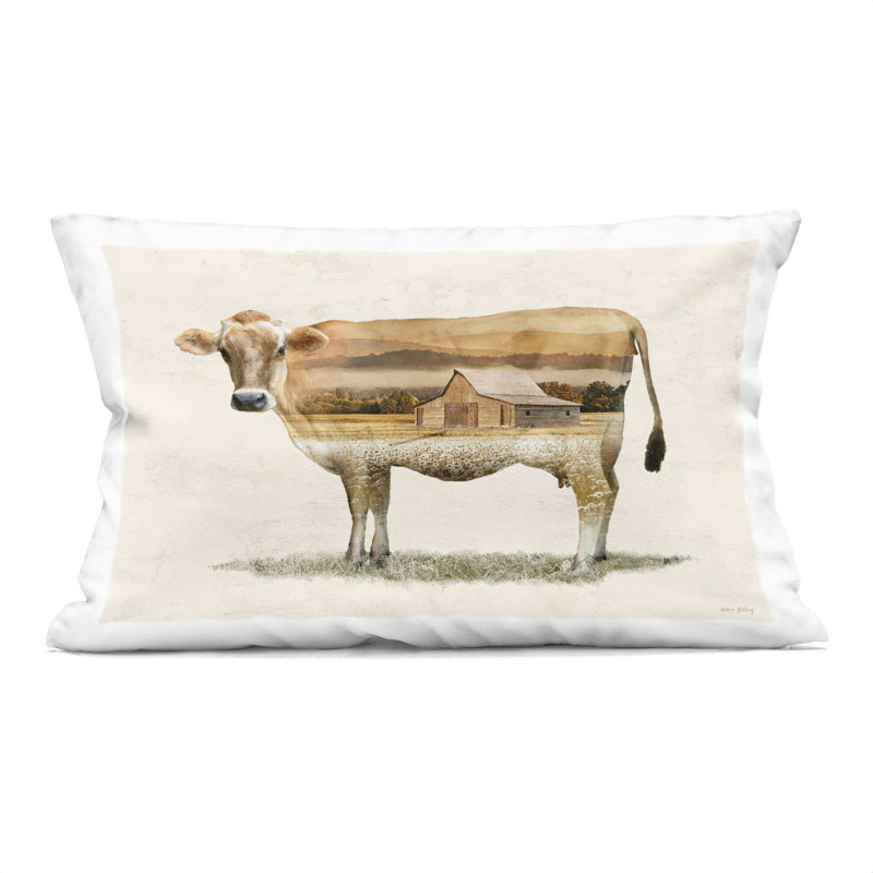 Coussin Cow in Country Barn