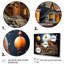  «Fantasy Air Ballon Village III - Montgolfière, ensemble d'art mural multi-panneaux