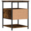 Agshin 40cm W Iron Bedside Table-1067370077-1034693451